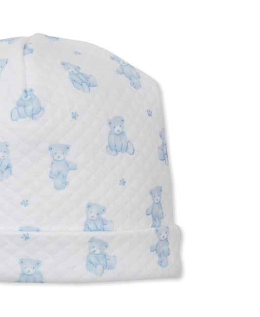 Jacquard Blue Teddy Hat