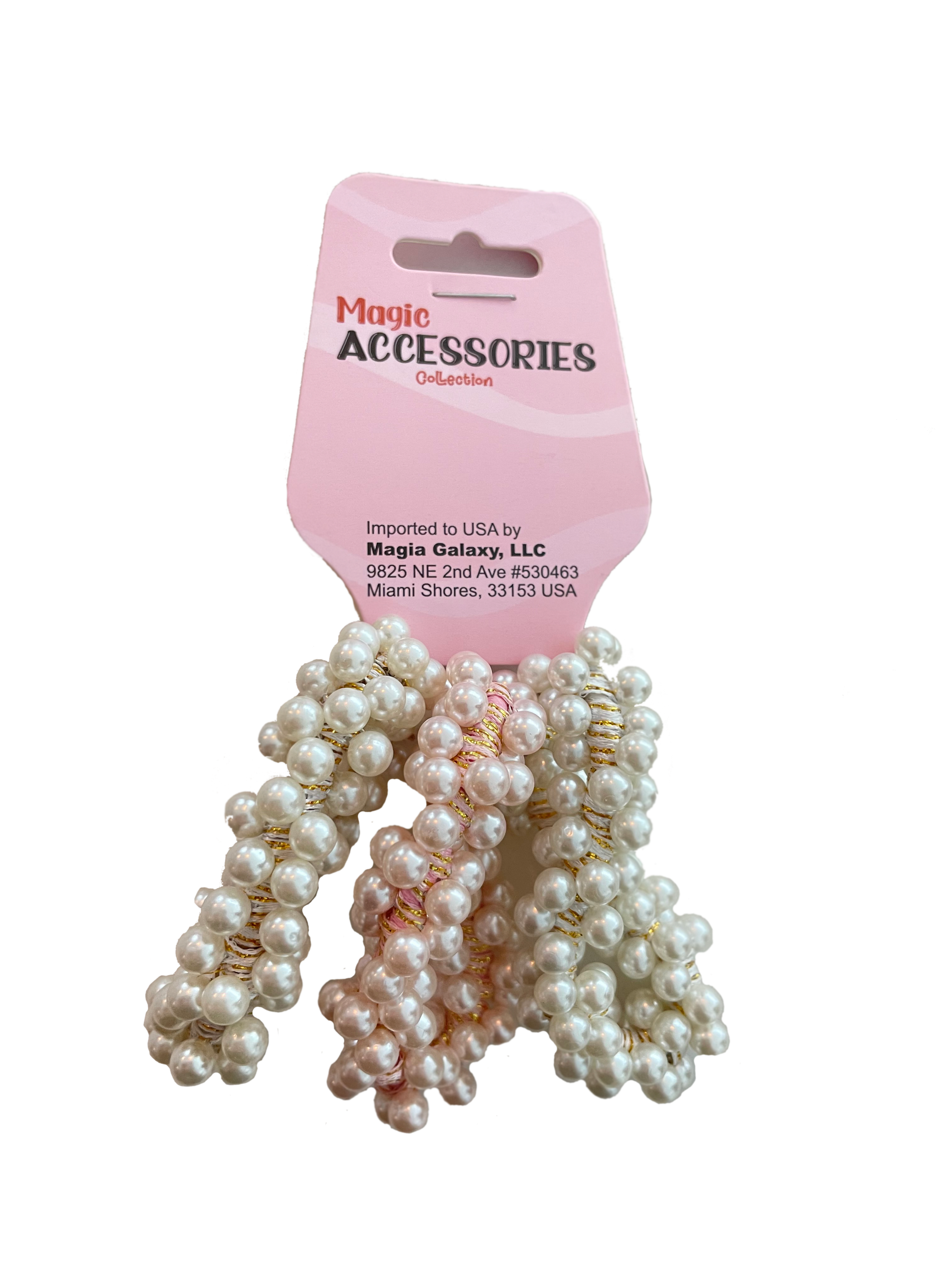 Pearl Pony Holder - Set 3Pc