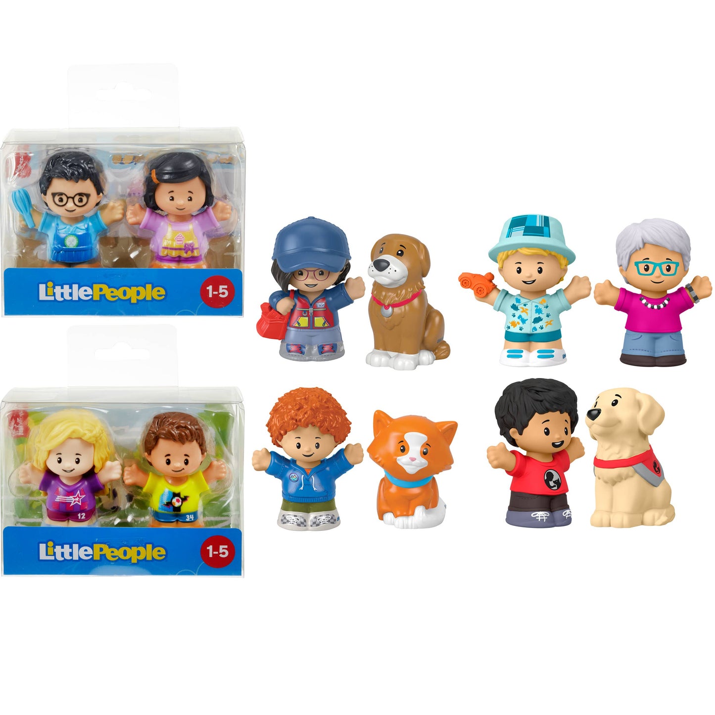 Fisher Price Little People Figure 2pk