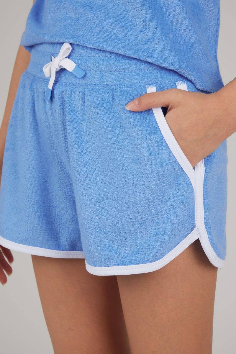 Terry Tee & Dolphin Short Set