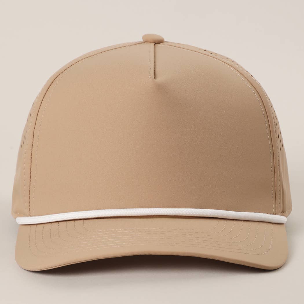Solid Color 5 Panel Premium Materials Trucker Hat: NAVY/WHITE / One Size