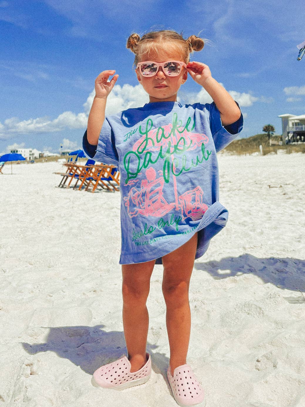 * KIDS * The Lake Days Club Boxy T-Shirt