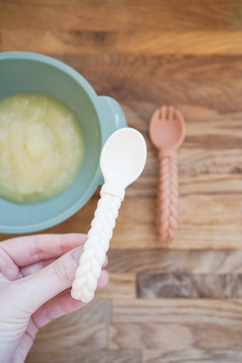 Sweetie Spoons™ Spoon + Fork Set: Pink