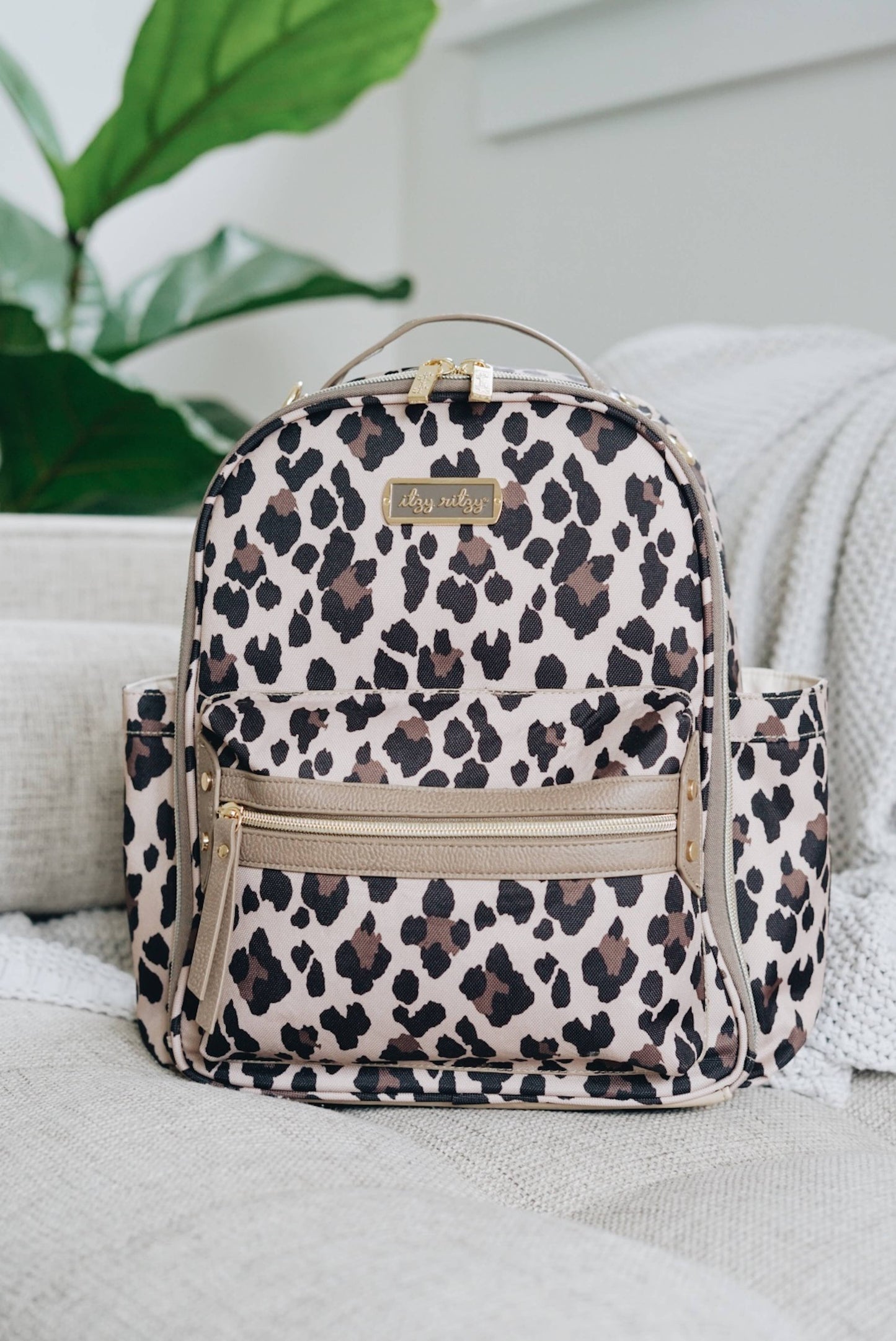 Leopard Itzy Mini™ Diaper Bag Backpack