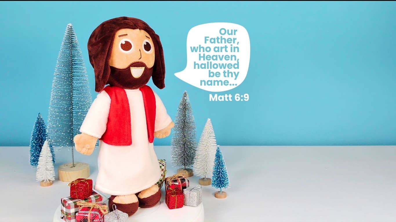 The Talking Jesus Doll - Plush Toy Speaks 10 Bible Verses