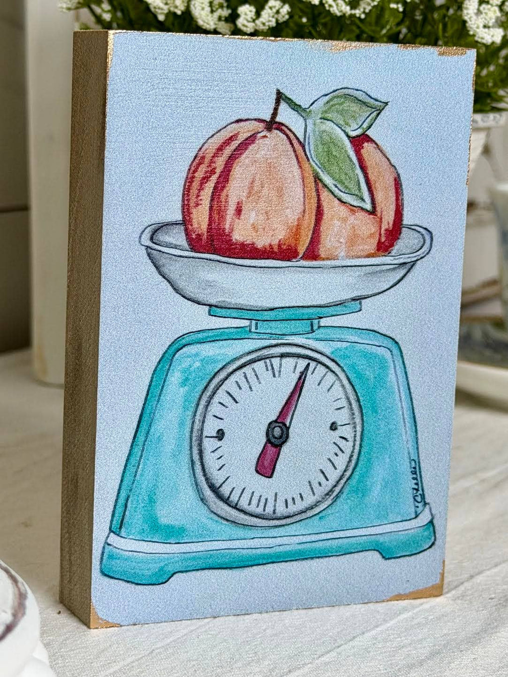 Decorative Blocks: Peaches