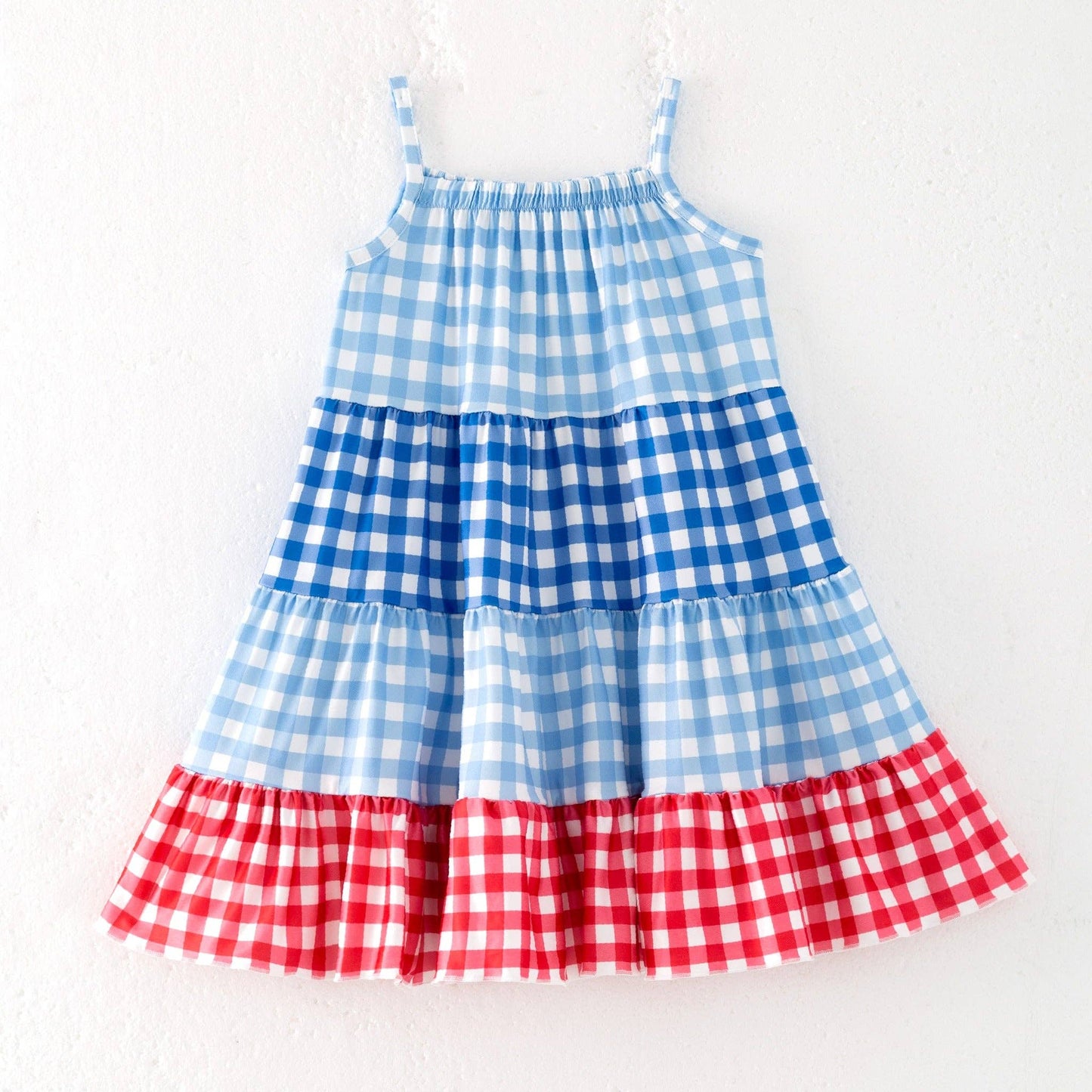 Plaid Patchwork Dress