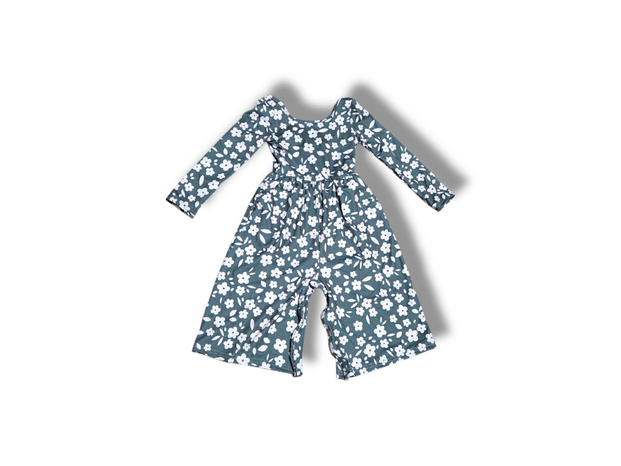 Winter Floral Romper