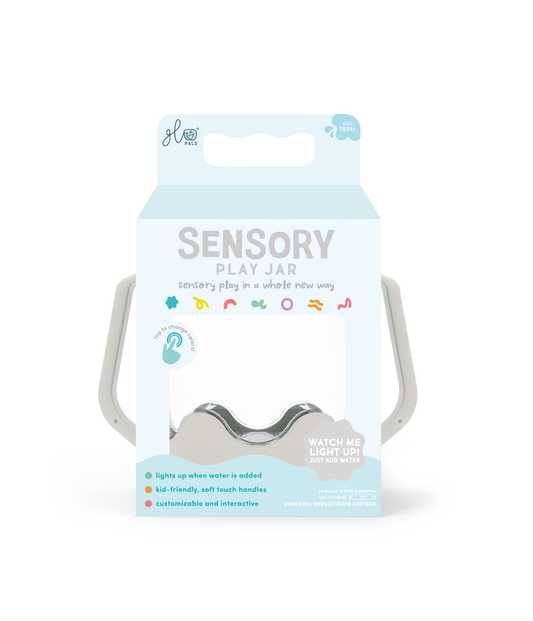 Cloud Grey Sensory Play Jar (NEW)