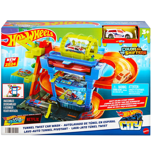 Hot Wheels City Car Wash Playset