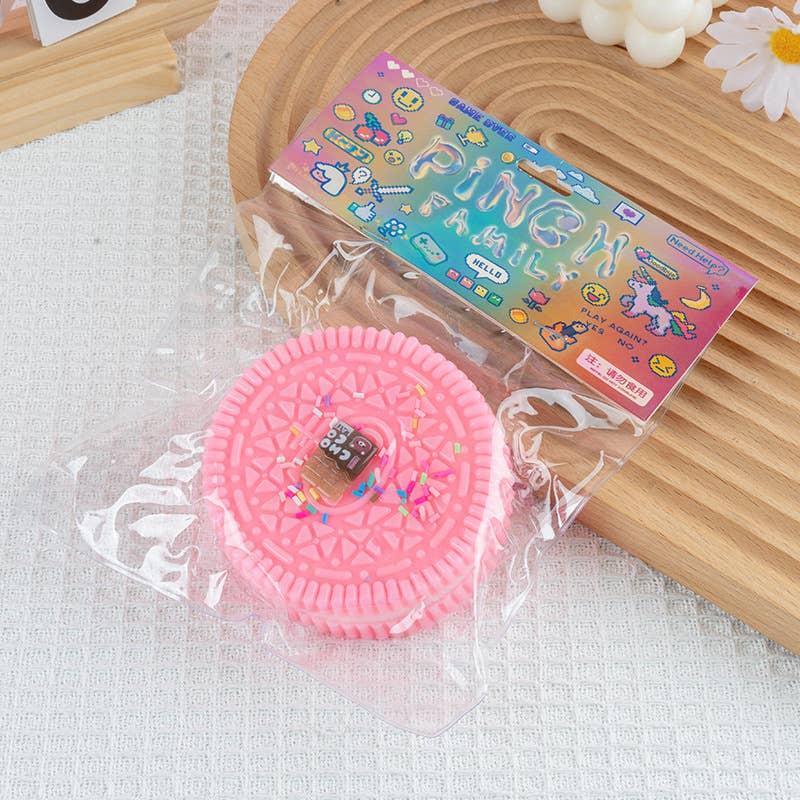 Oreo Squishi Toy Squishy Squeeze Toy Fidget Toy: 1-6.5cm