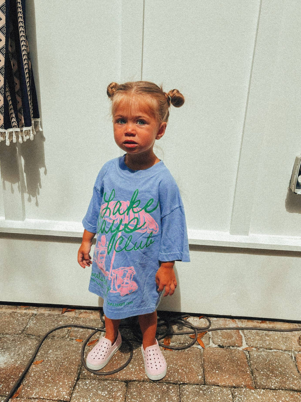 * KIDS * The Lake Days Club Boxy T-Shirt