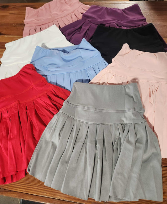 Kids Pleated Skort