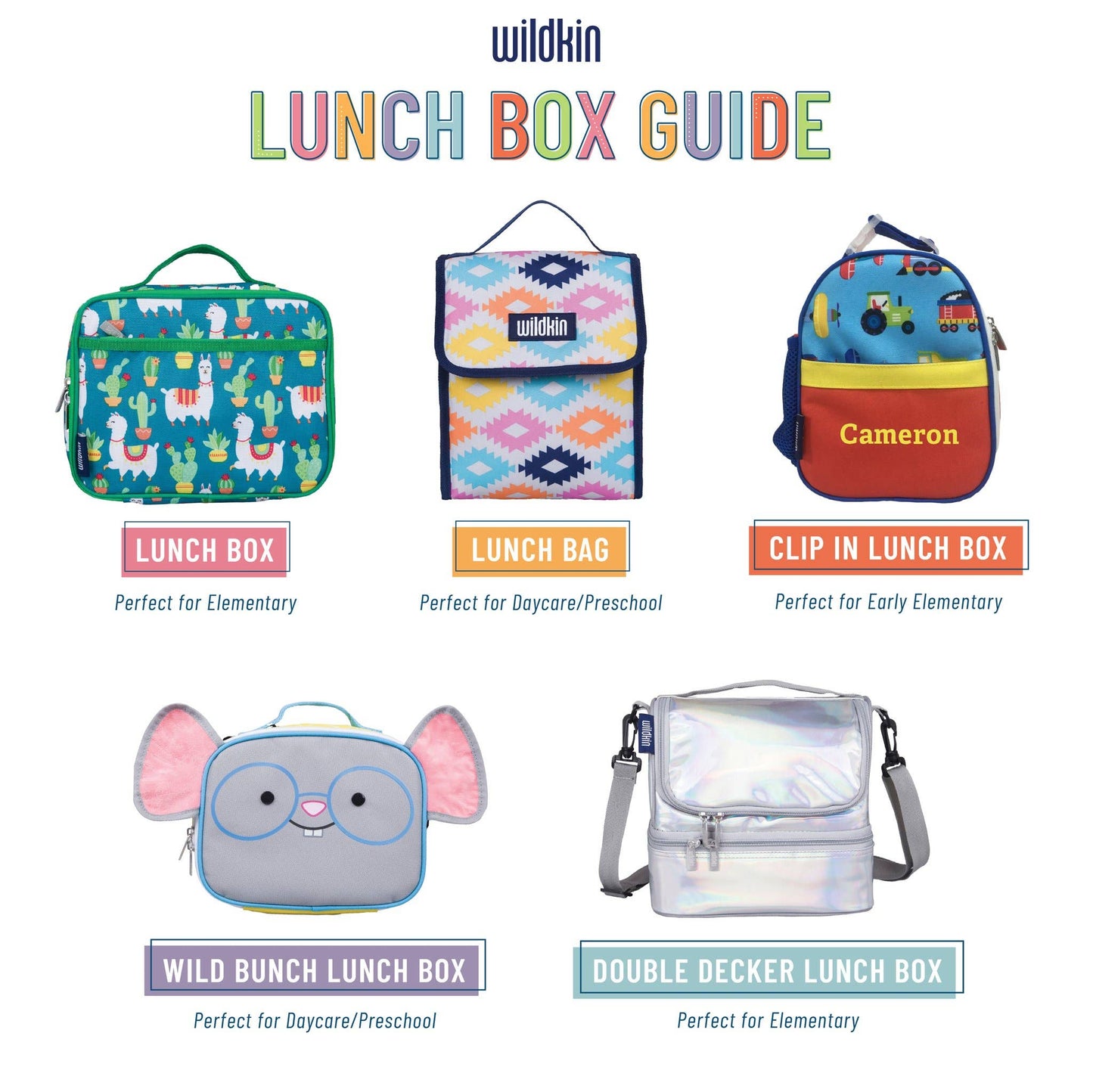 Wild Animals Lunch Box