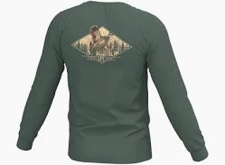 DIAMOND QUAILLONG SLEEVE POCKET TEE