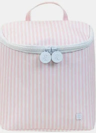 Take Away Lunch Bag- Pimlico Plaid Stripe Pink