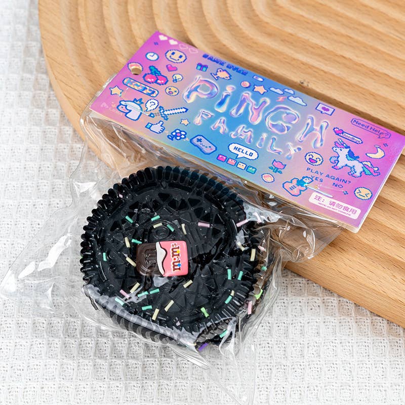 Oreo Squishi Toy Squishy Squeeze Toy Fidget Toy: 1-6.5cm