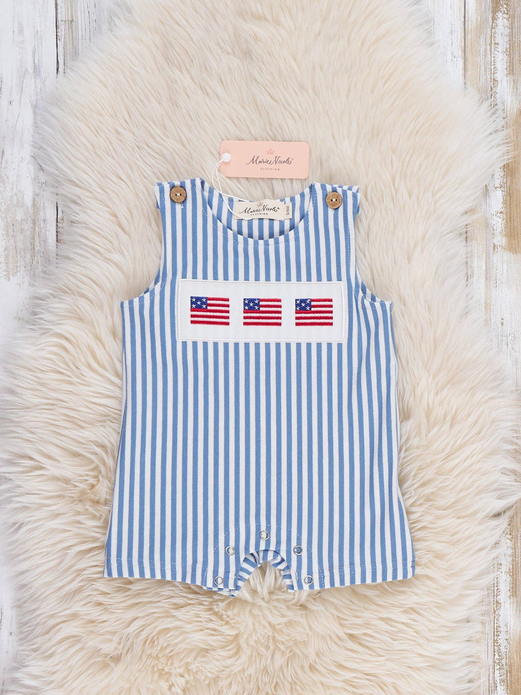 Stripes of Freedom Romper