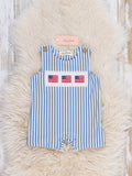 Stripes of Freedom Romper