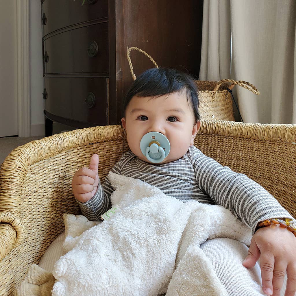 *NEW STYLES* Itzy Soother™ Natural Rubber Paci Sets: Blossom + Rosewood