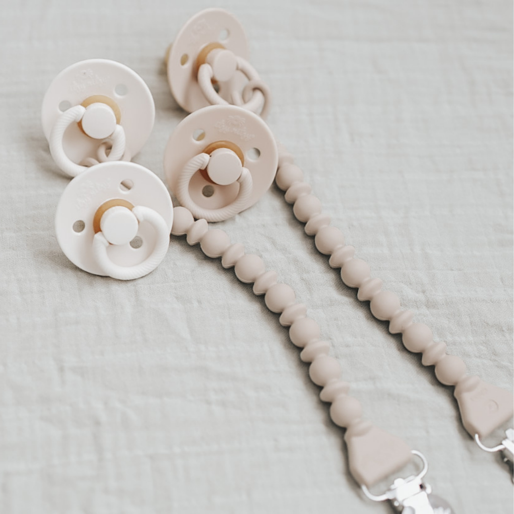 *NEW STYLES* Itzy Soother™ Natural Rubber Paci Sets: Succulent + Agave 6-18 M