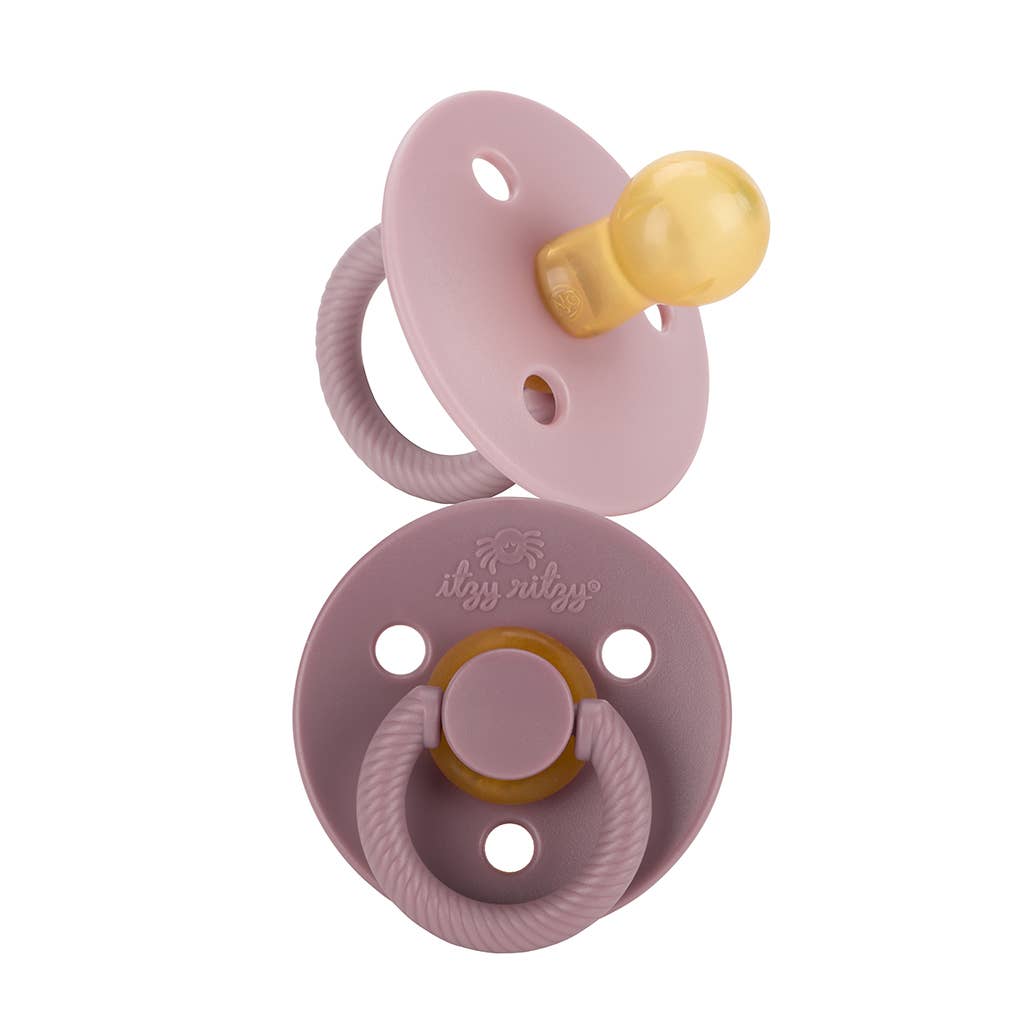 *NEW STYLES* Itzy Soother™ Natural Rubber Paci Sets: Succulent + Agave 6-18 M