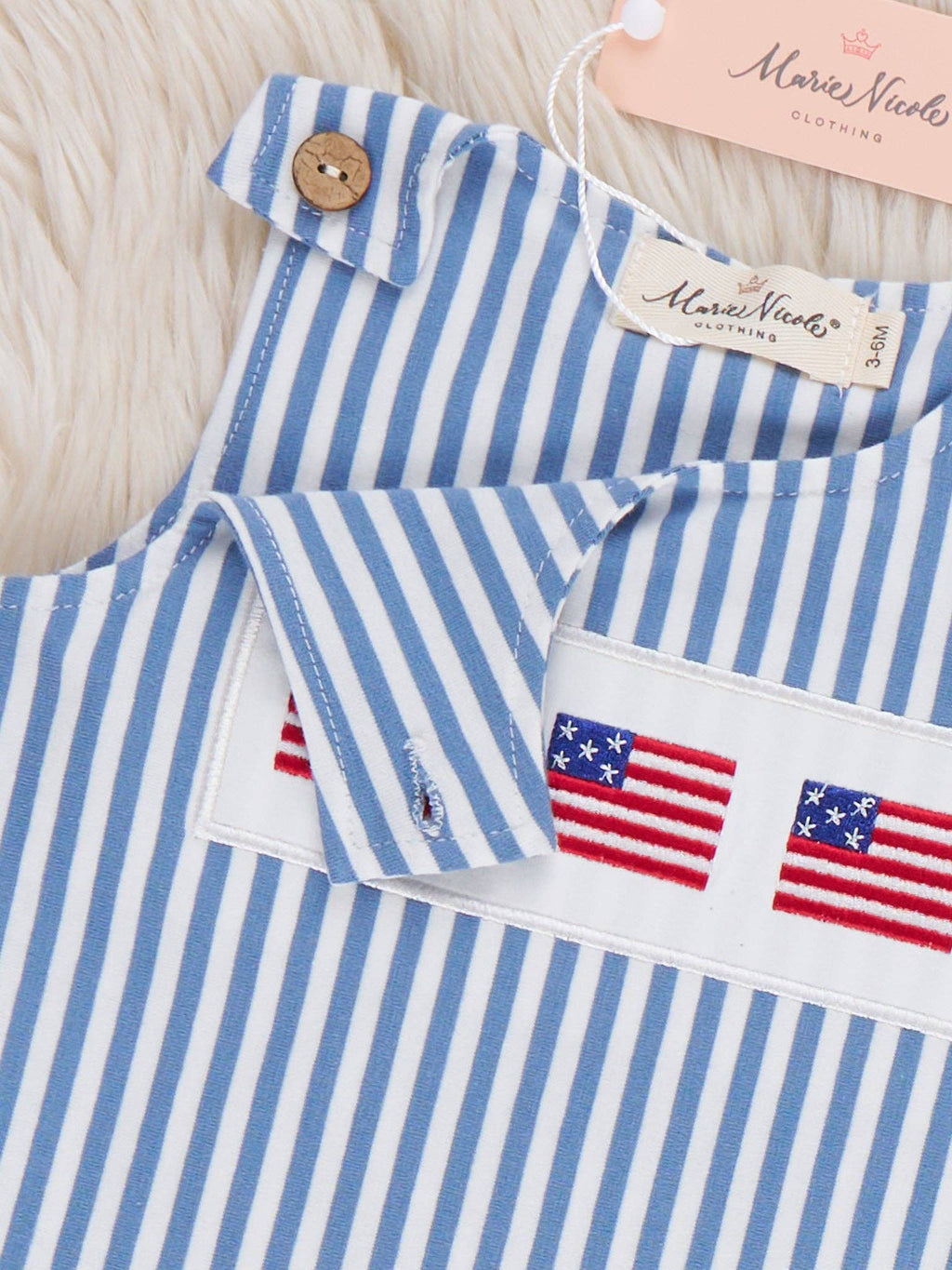 Stripes of Freedom Romper