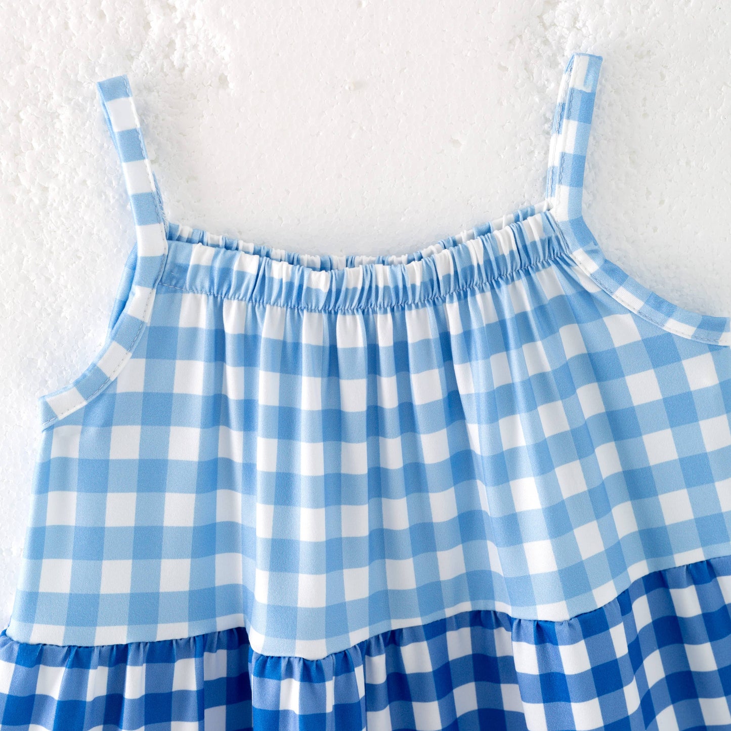 Plaid Patchwork Dress