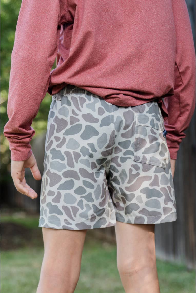 Youth  Everyday Shorts Deer Camo