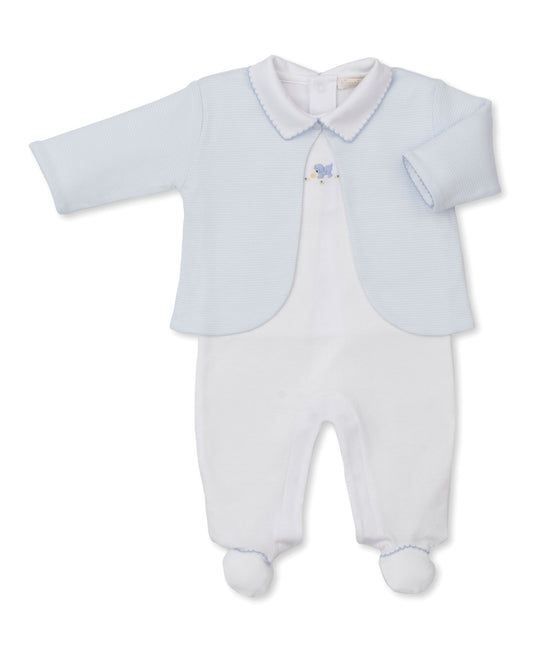 Blue Puppy Footie & Jacket