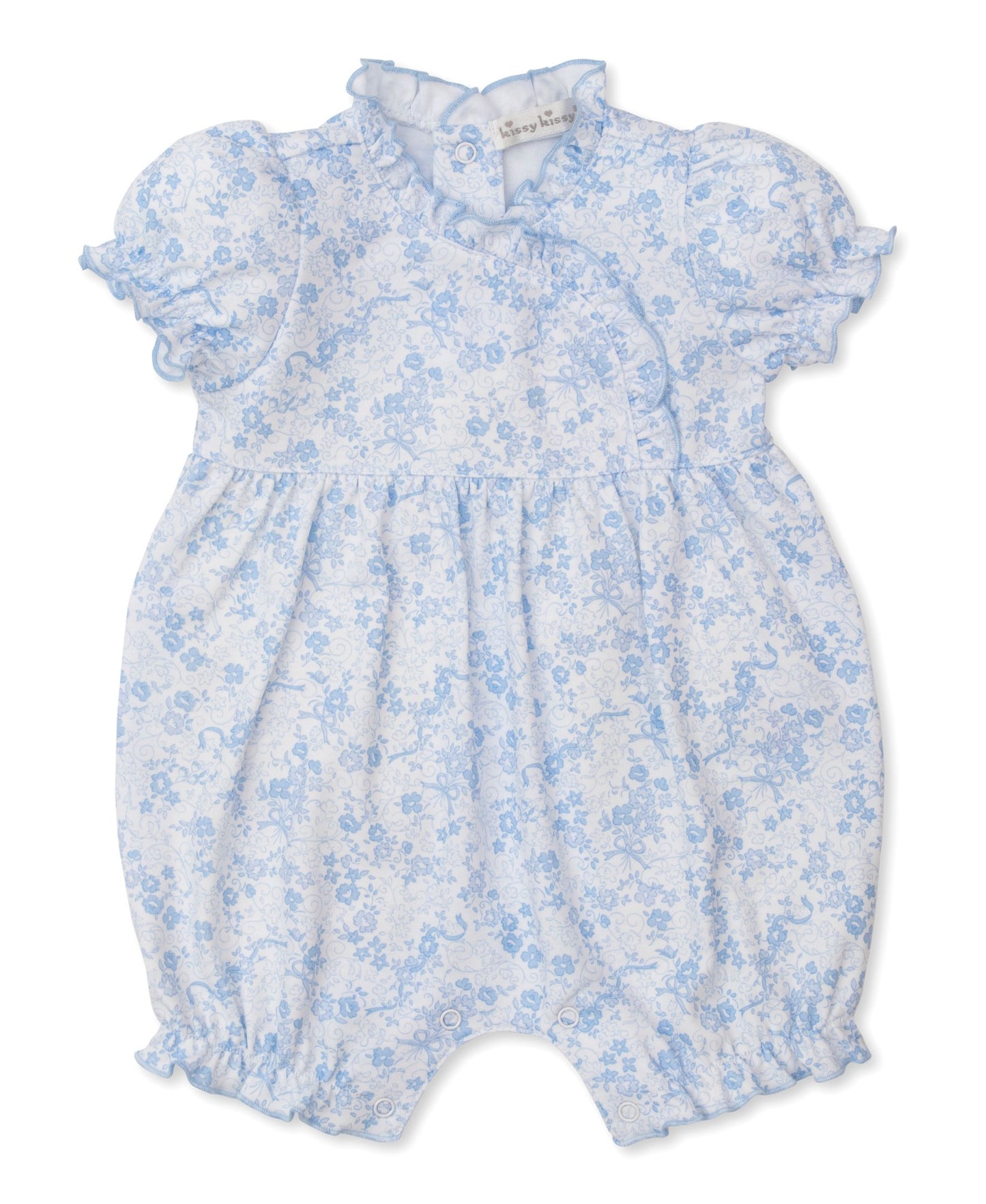 Blue Blooms Playsuit