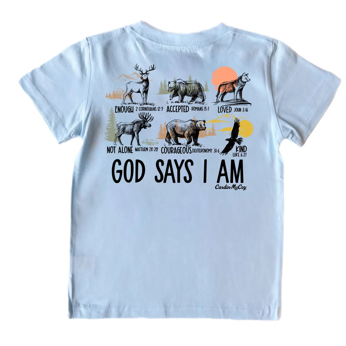 Kid's God Says I Am Tee