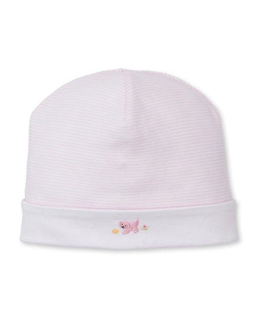 Pink Puppy Infant Hat