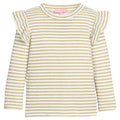 Sadie Top-Gold Stripe