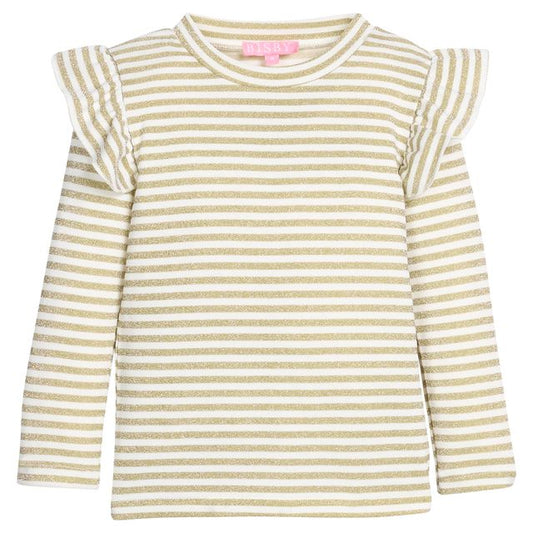 Sadie Top-Gold Stripe