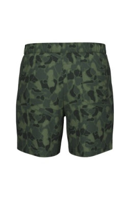 Sun Washed Short Camo Green