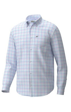 Youth Hadley Luxe Lite Button Down- E Gingham