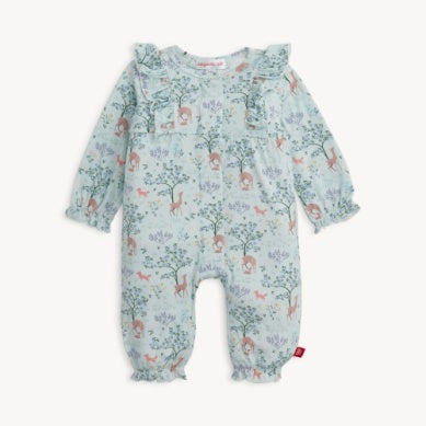 Love You Deerly Magnetic Ruffle Romper