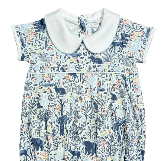 Woodland Creatures Boy Playsuit