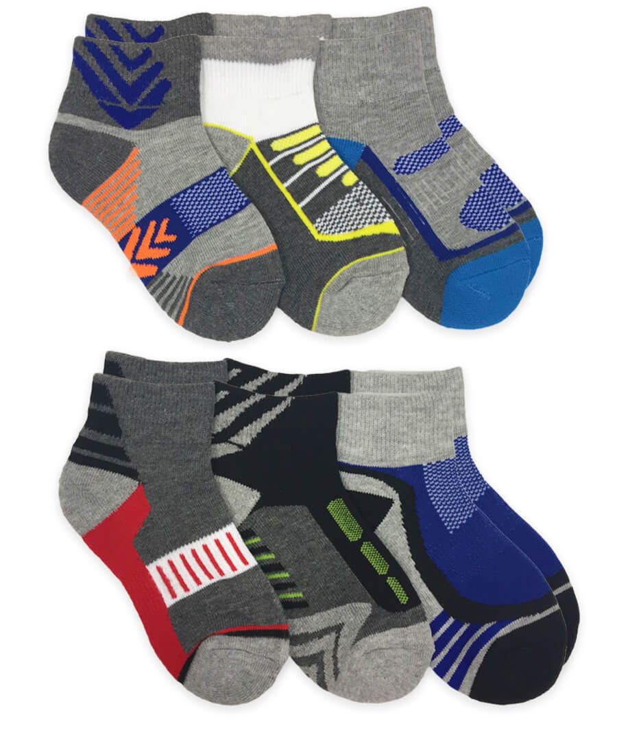Boys Sports Quarter Socks