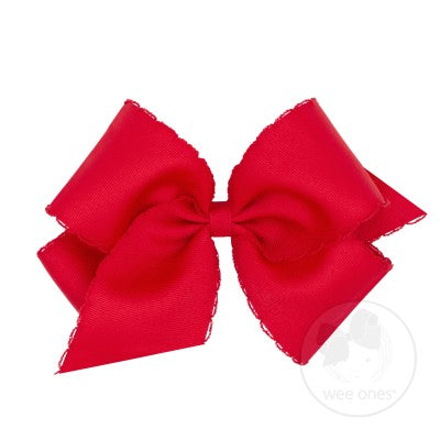 King Moonstitch Bow--RED
