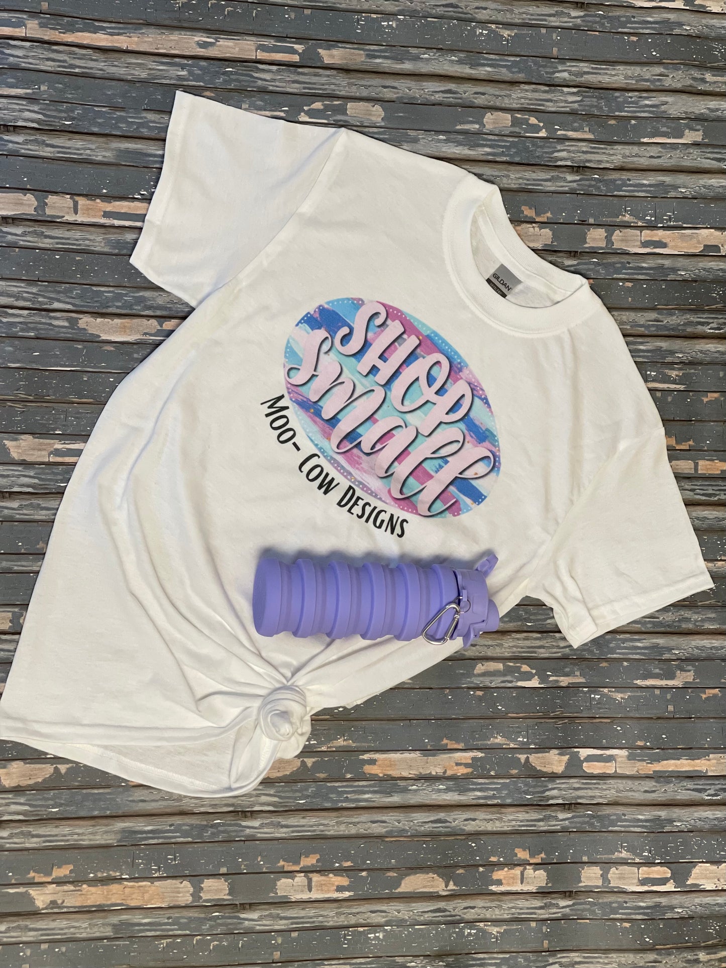 White/Purple Shop Small Adult Shirts