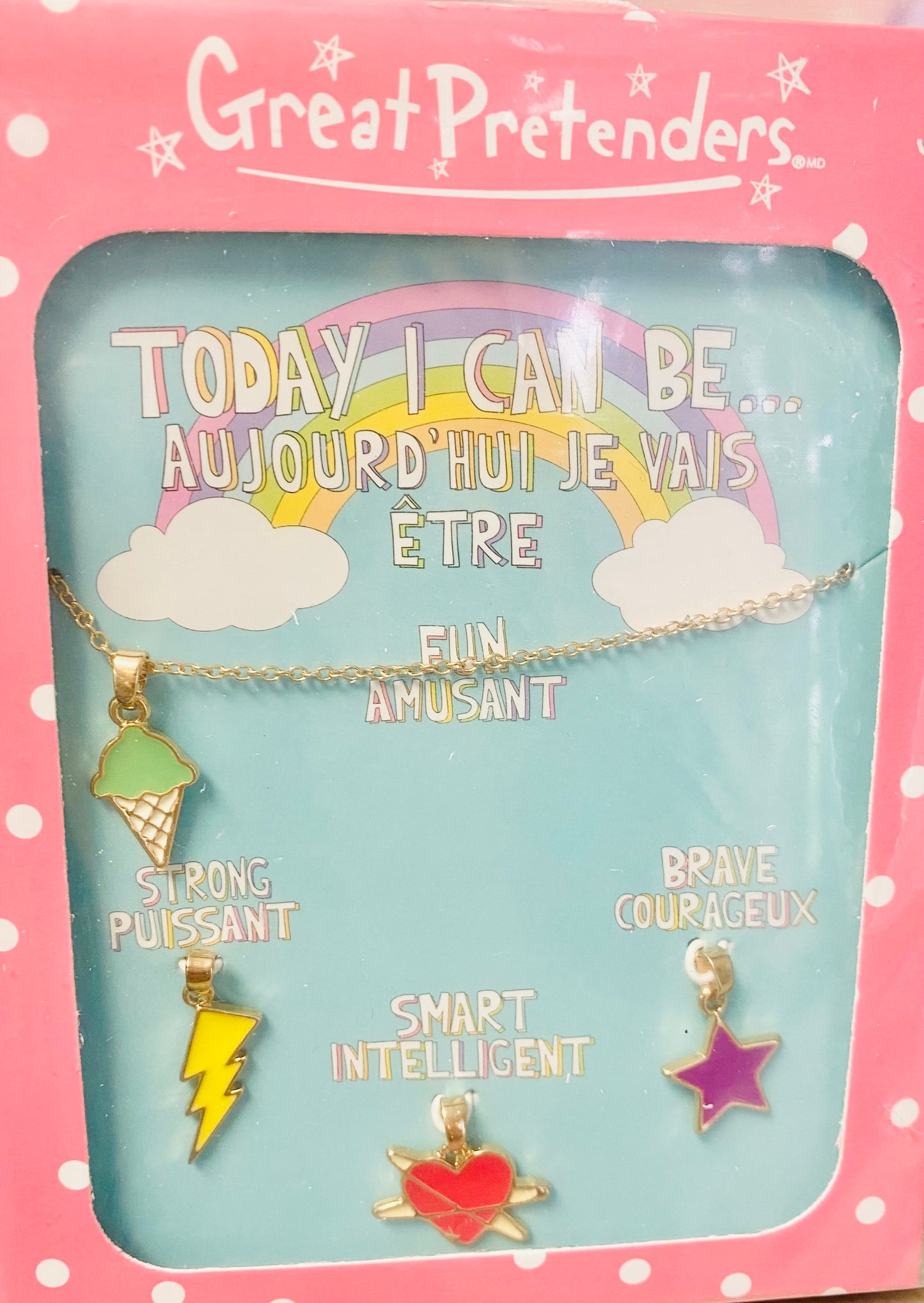 Today I Can Be Charm Necklace Set