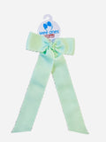 Moonstitch Streamer Bow PGRN/WHT