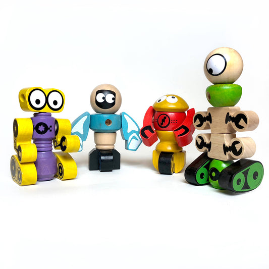 Tinker Totter Robots-28 pc set