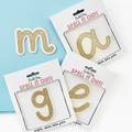 Gold Standard Sticker Letter