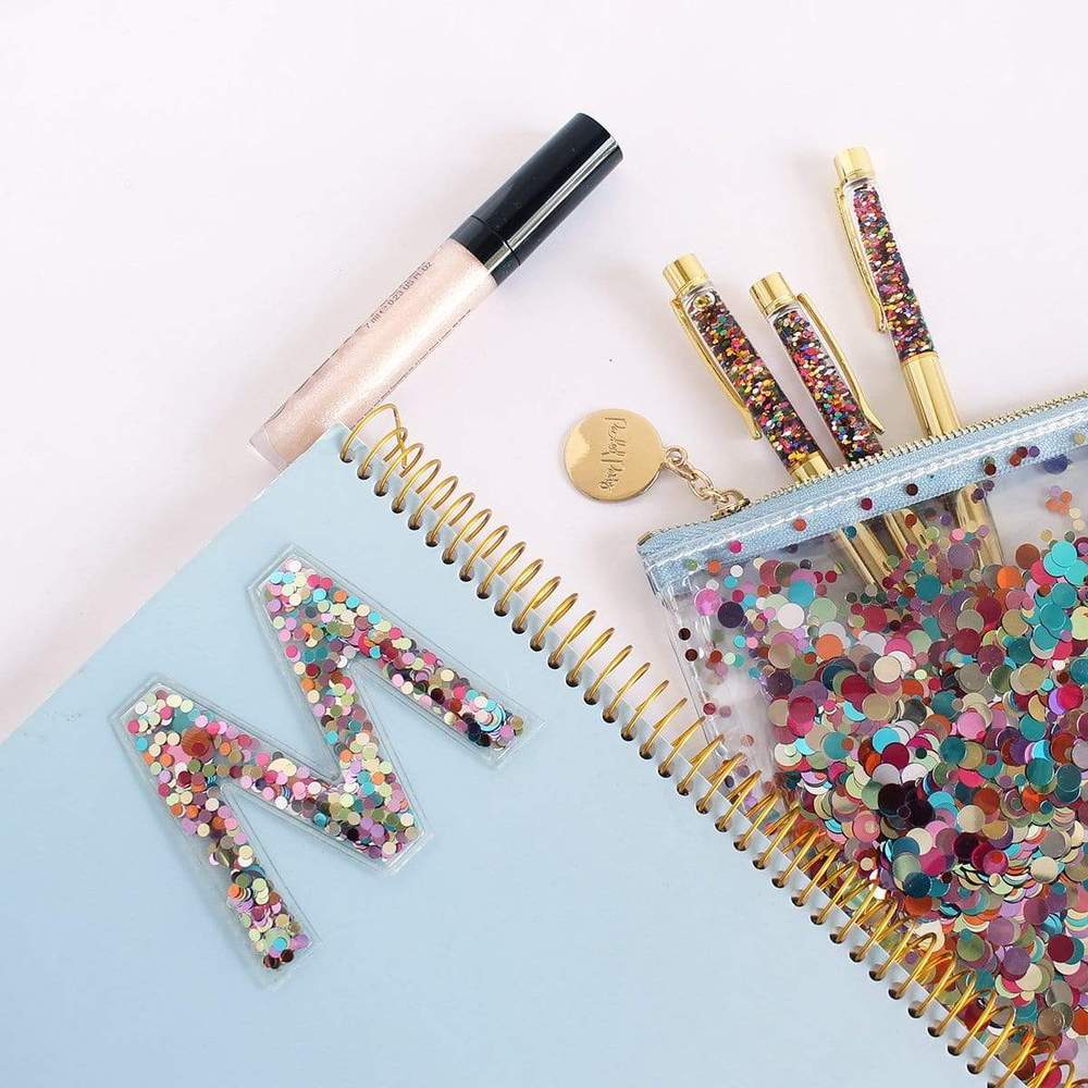 Confetti Sticker Letter