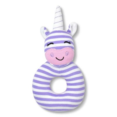 Teething Rattle-Cupcake the Unicorn